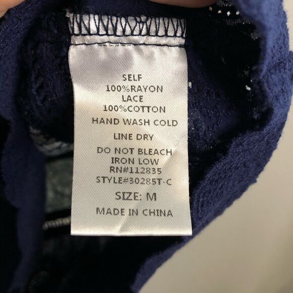 Altar'd State Blue Flowy Loose Fit Tank - Picture 4 of 6